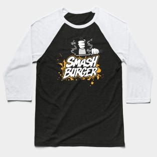 I Love Smash Burgers Baseball T-Shirt